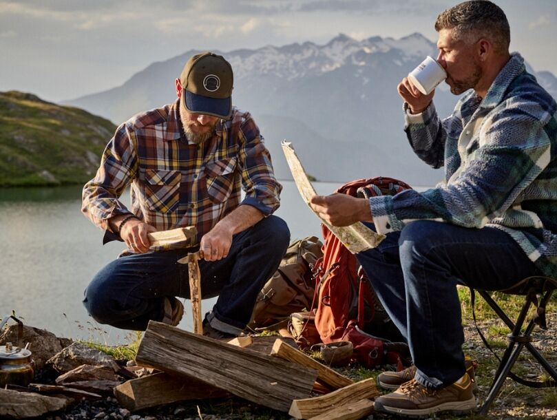 faire un feu en bivouac