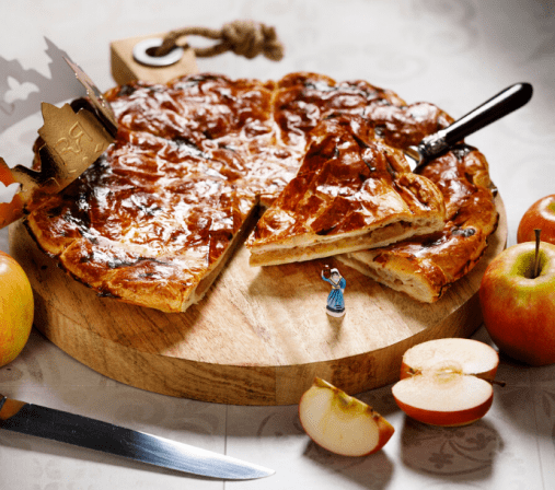 Galette des rois aux pommes