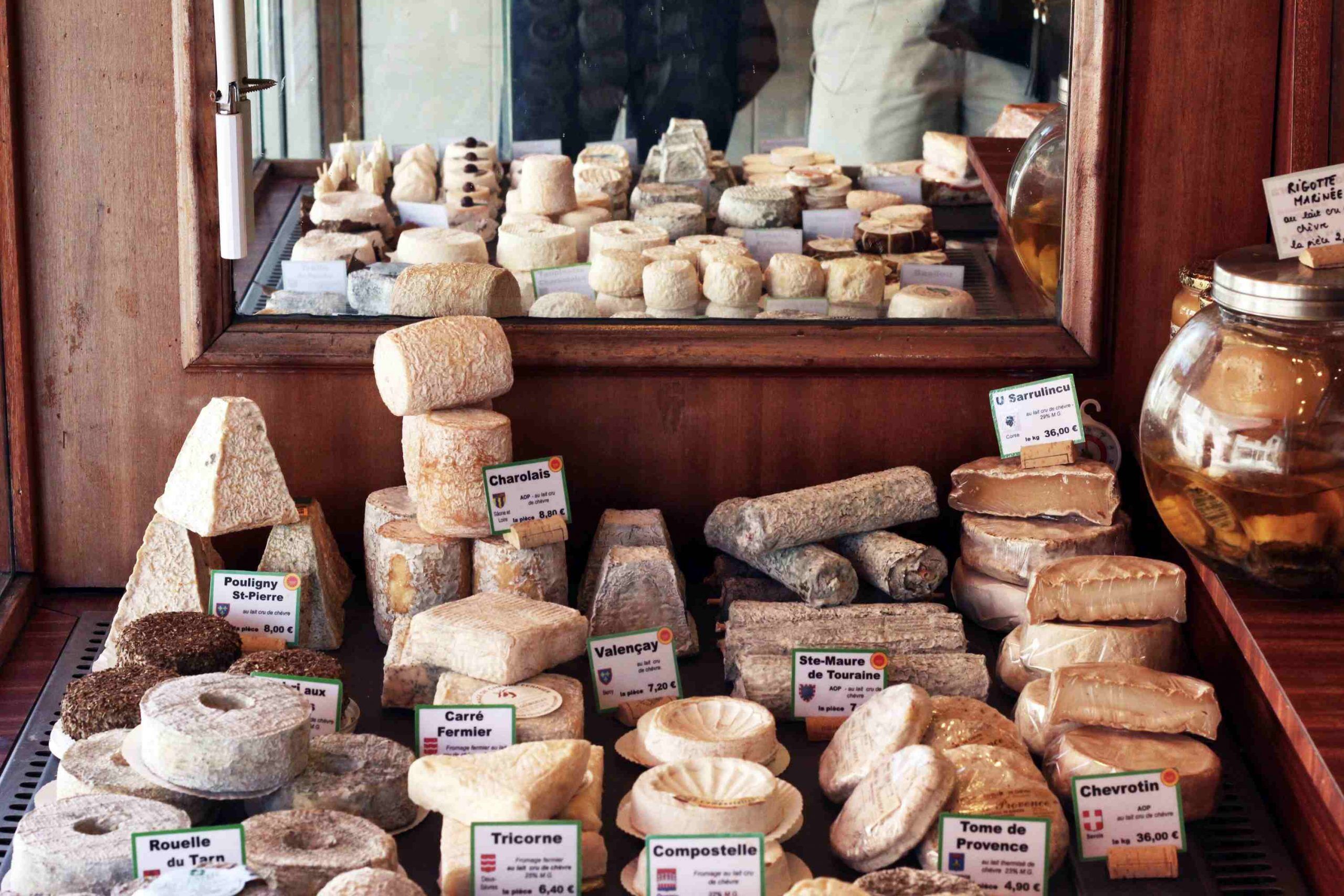 Les routes des fromages en France
