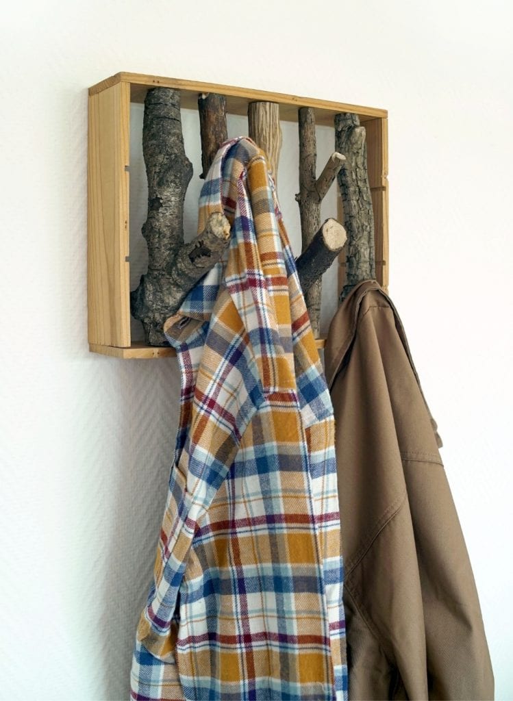 Fabriquer un porte manteau en bois