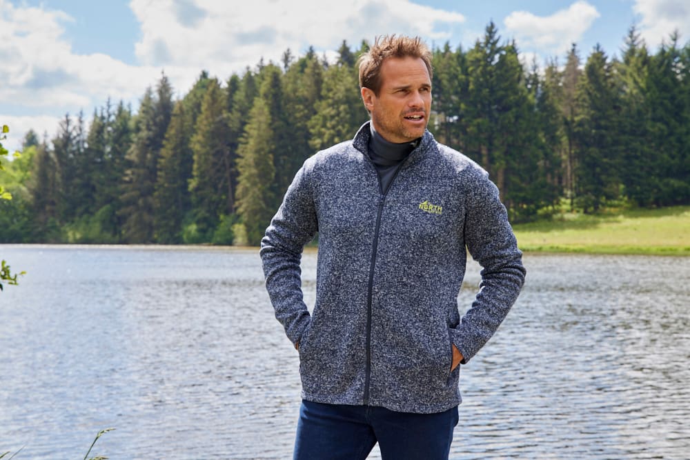 Sous pull gris bleu
