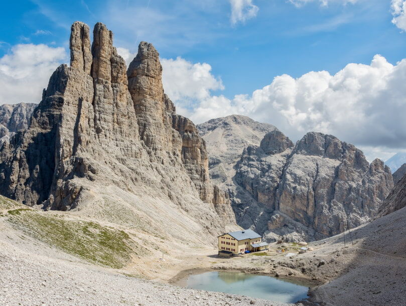 Rifugio Re Alberto (Gartlhütte)