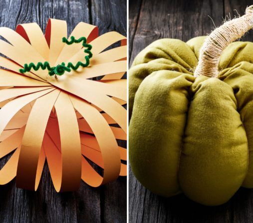 DIY 2 créations de citrouilles pour Halloween