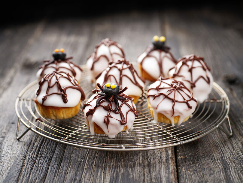 Muffins toile d’araignée