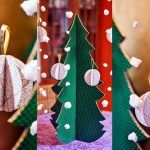 3 décorations de Noël en matériaux recyclés