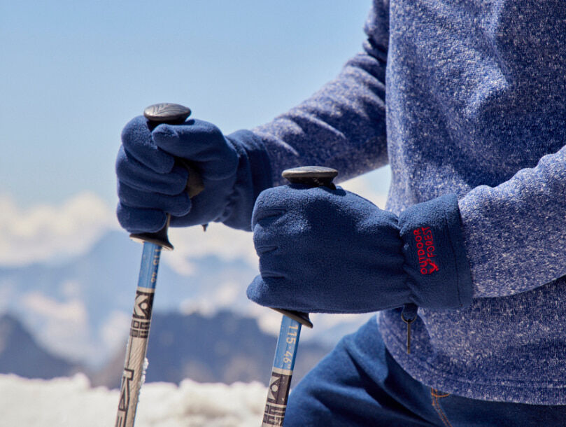 ski de fond baton