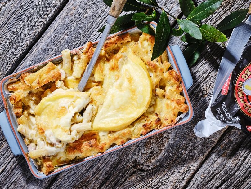 recette mac and cheese tartiflette