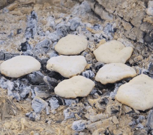 chapatis feu