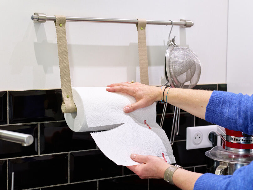 un dérouleur à papier absorbant