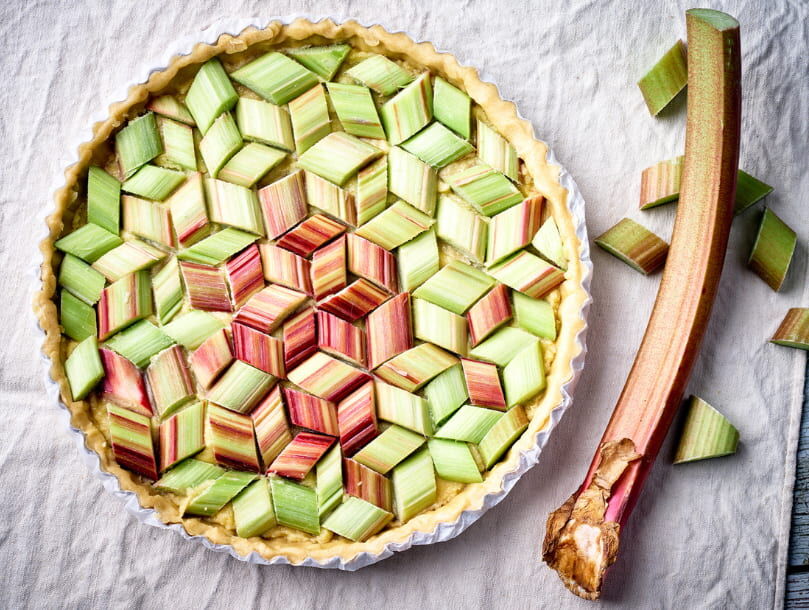 tarte rhubarbe