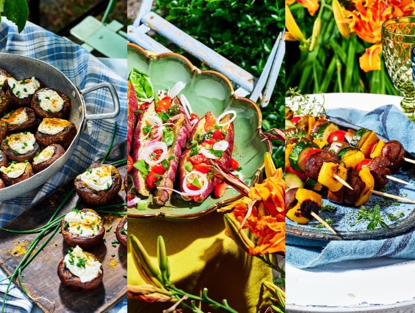 Barbecue recettes spéciales légumes grillés