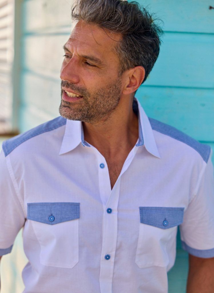 chemise popeline blanche