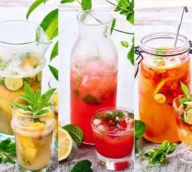 3 boissons fraîches originales