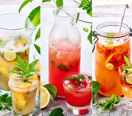 3 boissons fraîches originales