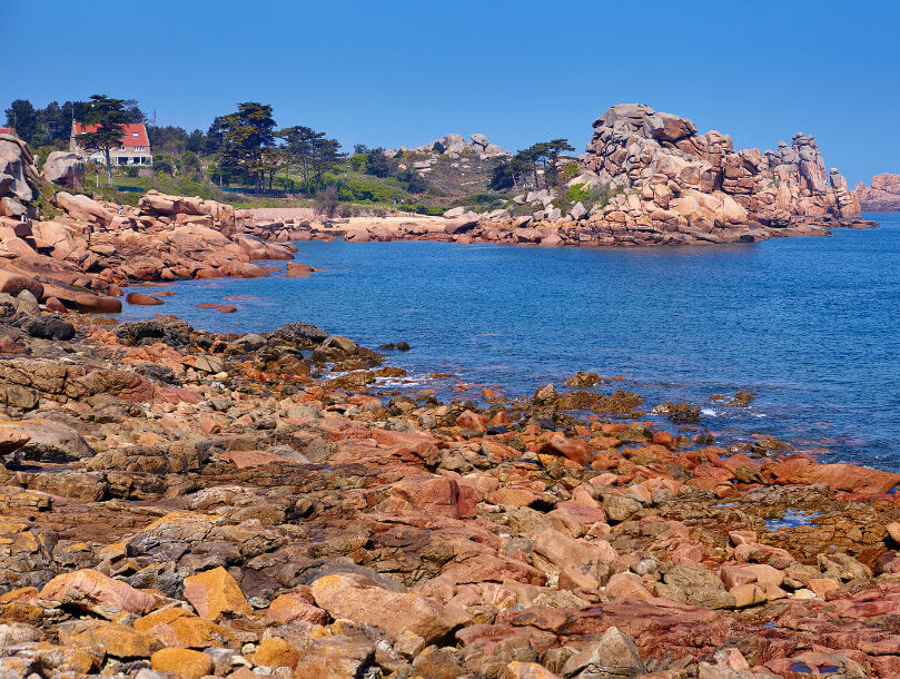 La Côte de granit rose en Bretagne