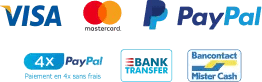 Moyens de paiement disponibles