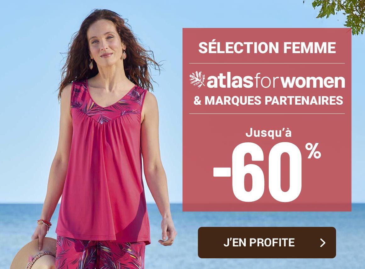 Vêtements femme jusqu'à -60%
