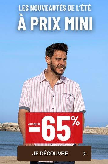 Nouvelle Collection Nouveautés de l'Eté jusqu'à -65%