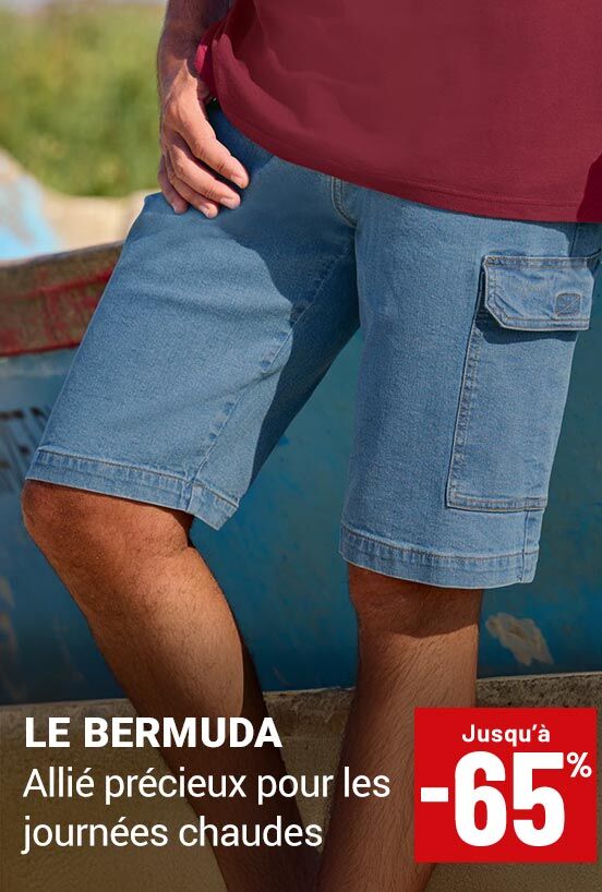 Le Bermuda, allié précieux pour les journées chaudes jusqu'à -65%