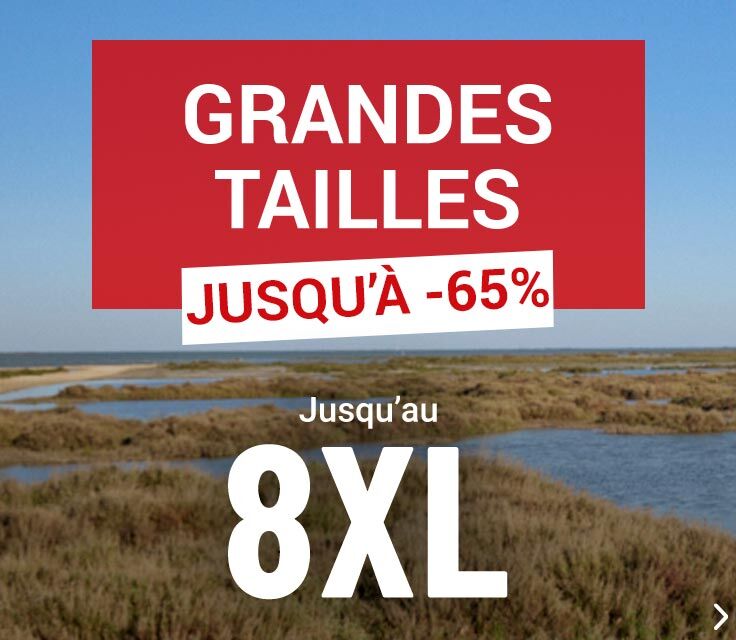 Vêtements Grandes Tailles homme jusqu'au 8XL