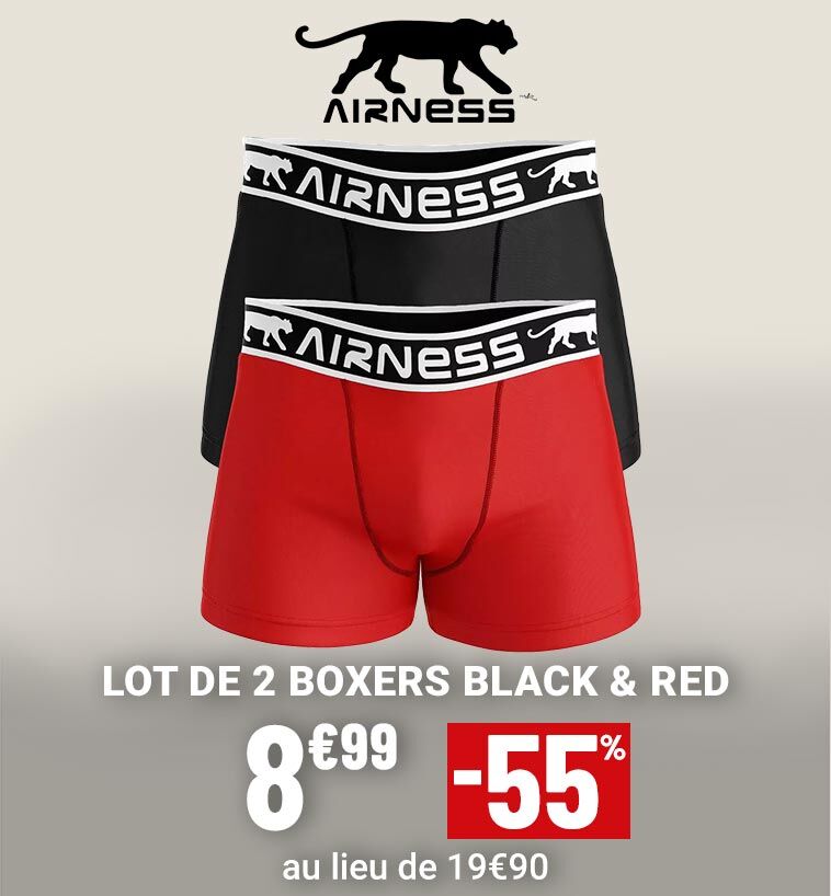 Lot de boxers Airness