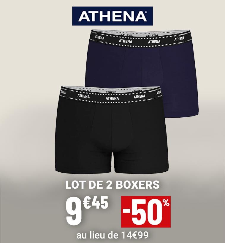 Lot de boxers Atnena 