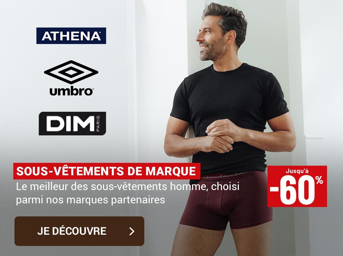 Les sous-vêtements multimarques 