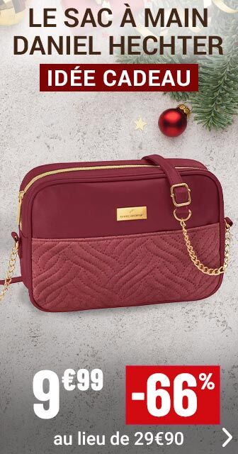 Le Sac à main Daniel Hechter à 9€99 au lieu de 29€90