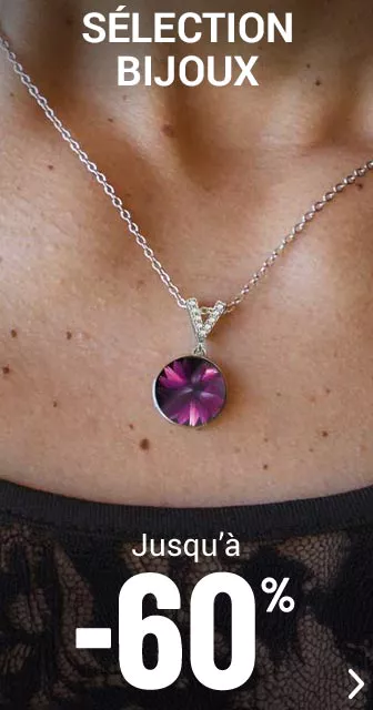 Bijoux femme jusqu'à -60%