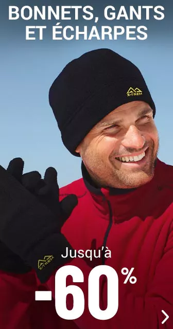 Bonnets, écharpes et gants homme jusqu'à -60%