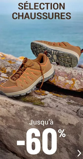 Sélection chaussures homme jusqu'à -60%