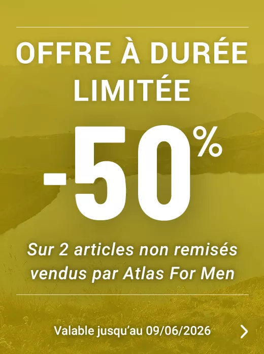Moins 50 pour sur 2 articles non remisés Atlas For Men