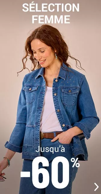 Sélection femme jusqu'à -60%