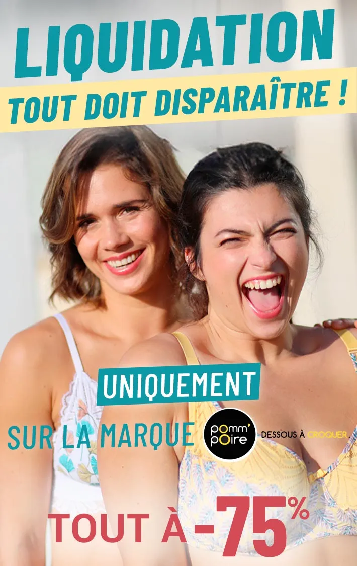 Liquidation sur la marque Pomm'Poire