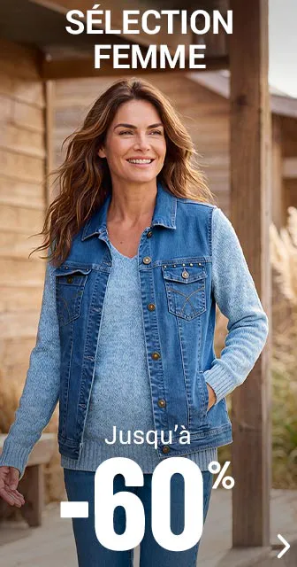 Sélection femme jusqu'à -60%