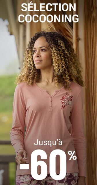 Sélection cocooning jusqu'à -60%