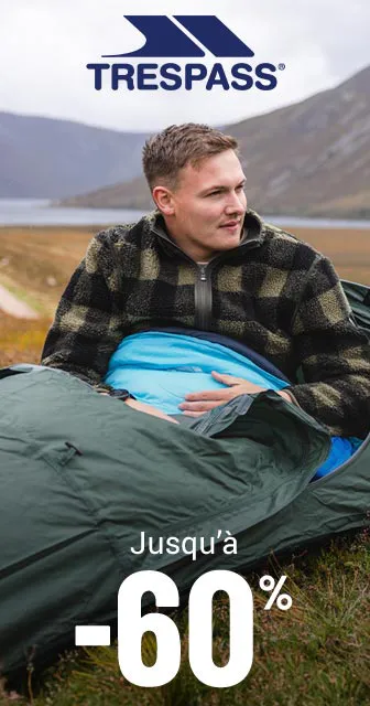 La marque Trespass homme jusqu'à -60%
