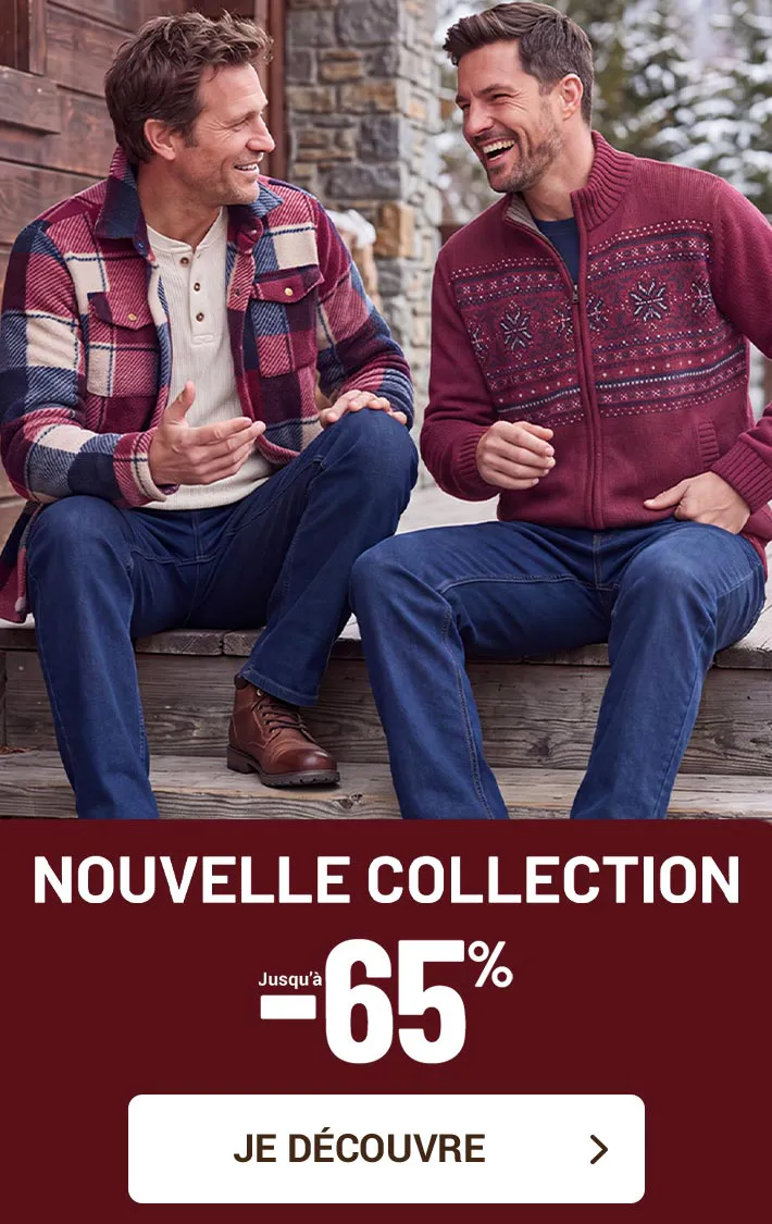 Nouvelle Collection jusqu'à -65%