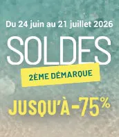Soldes d'été jusqu'à -75%