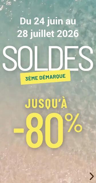 Soldes d'été jusquà -80%