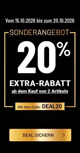 Sondernagebot: 20% Extra-Rabatt ab 2 Artikeln