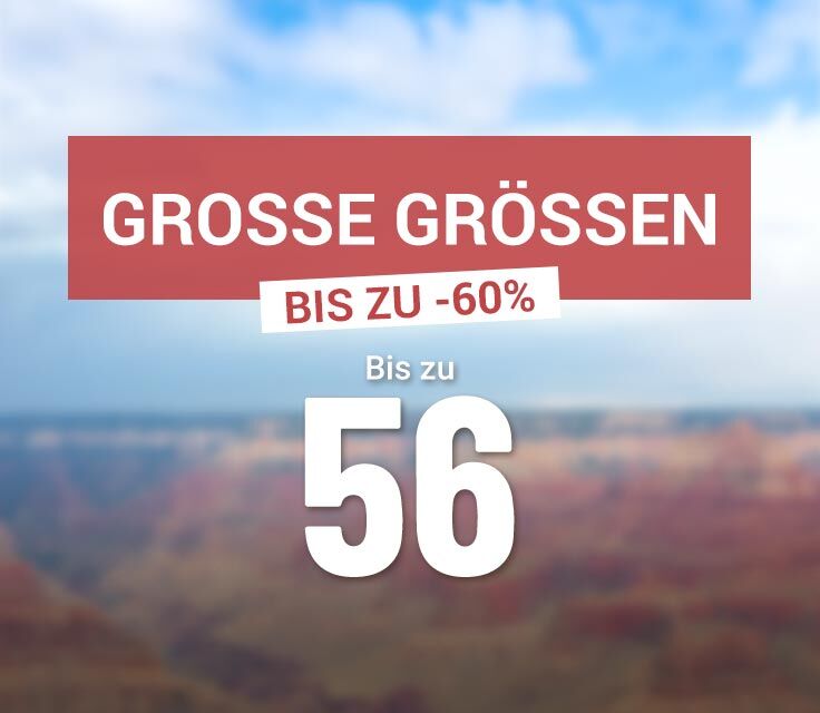 Grosse Grössen Damen bis zu 56