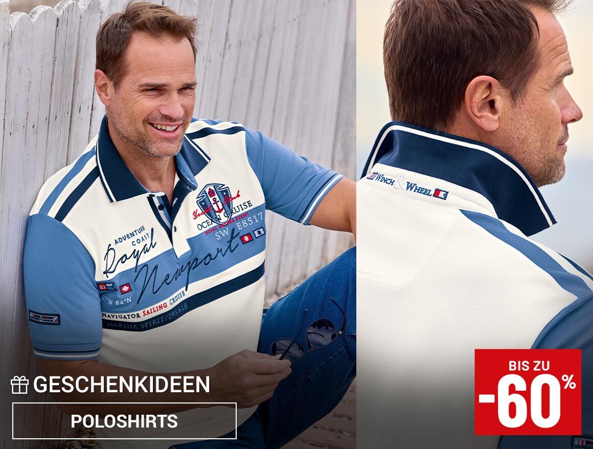 Geschenkideen zum Vatertag - Poloshirts