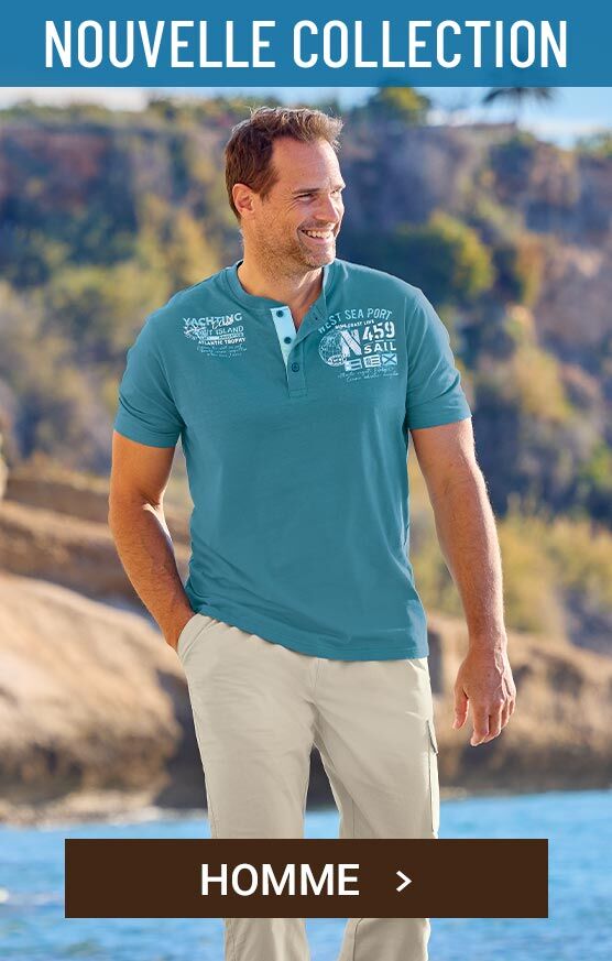 Nouvelle collection pour homme