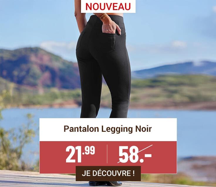 Pantalon Legging Noir