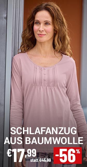 damen pyjama aus baumwolle