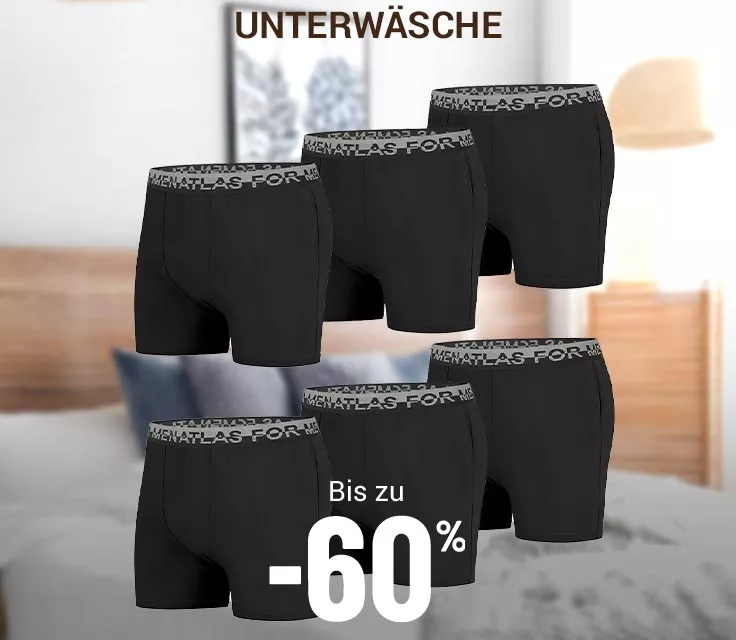 Unterwäsche reduziert