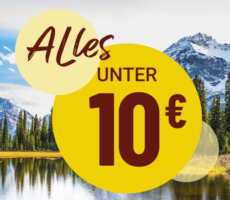 Alles unter 10 Euros
