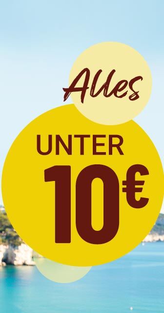 Alles unter 10 Euros