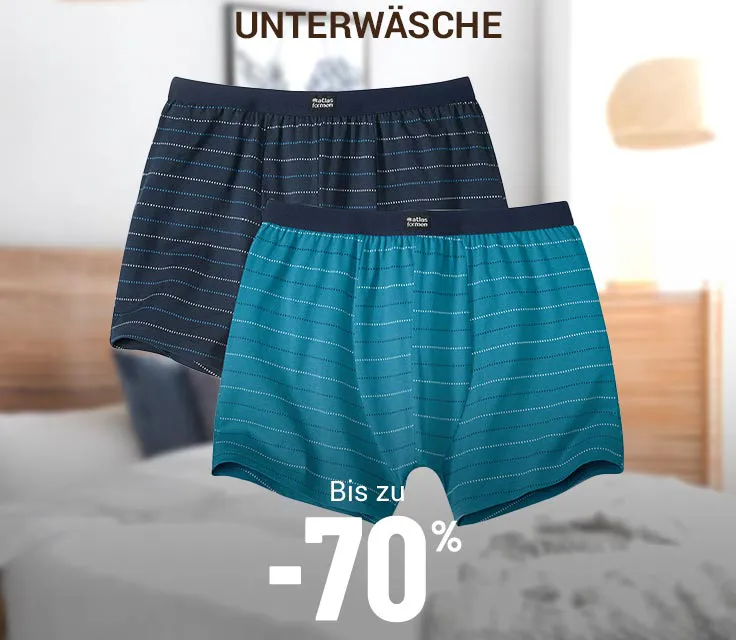 Unterwäsche reduziert